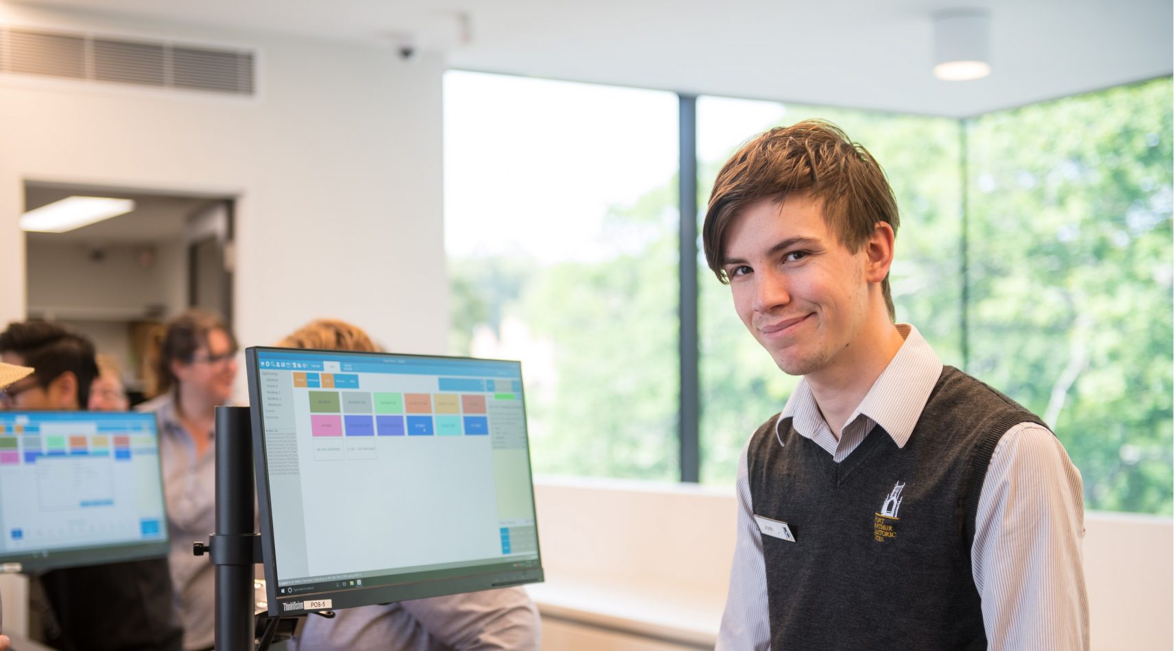 photo of Port Arthur visitor services staff