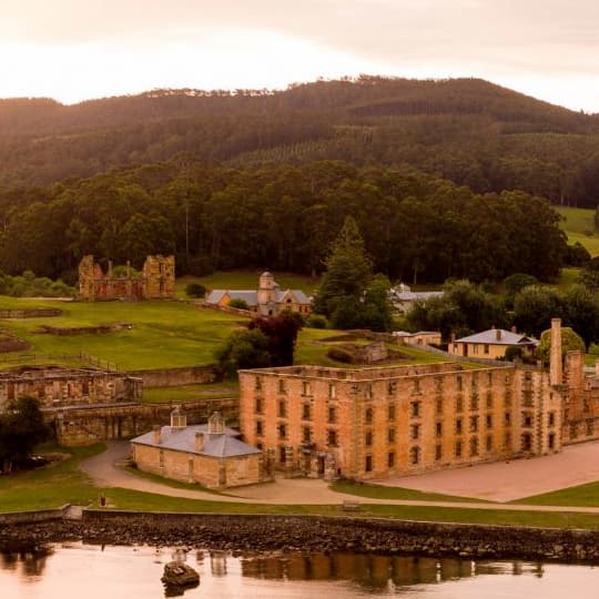 Port Arthur Historic Site from above