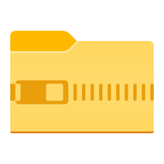 Zip file icon